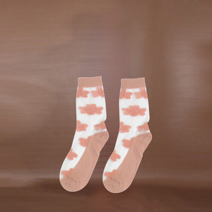 Sheer Floral Socks