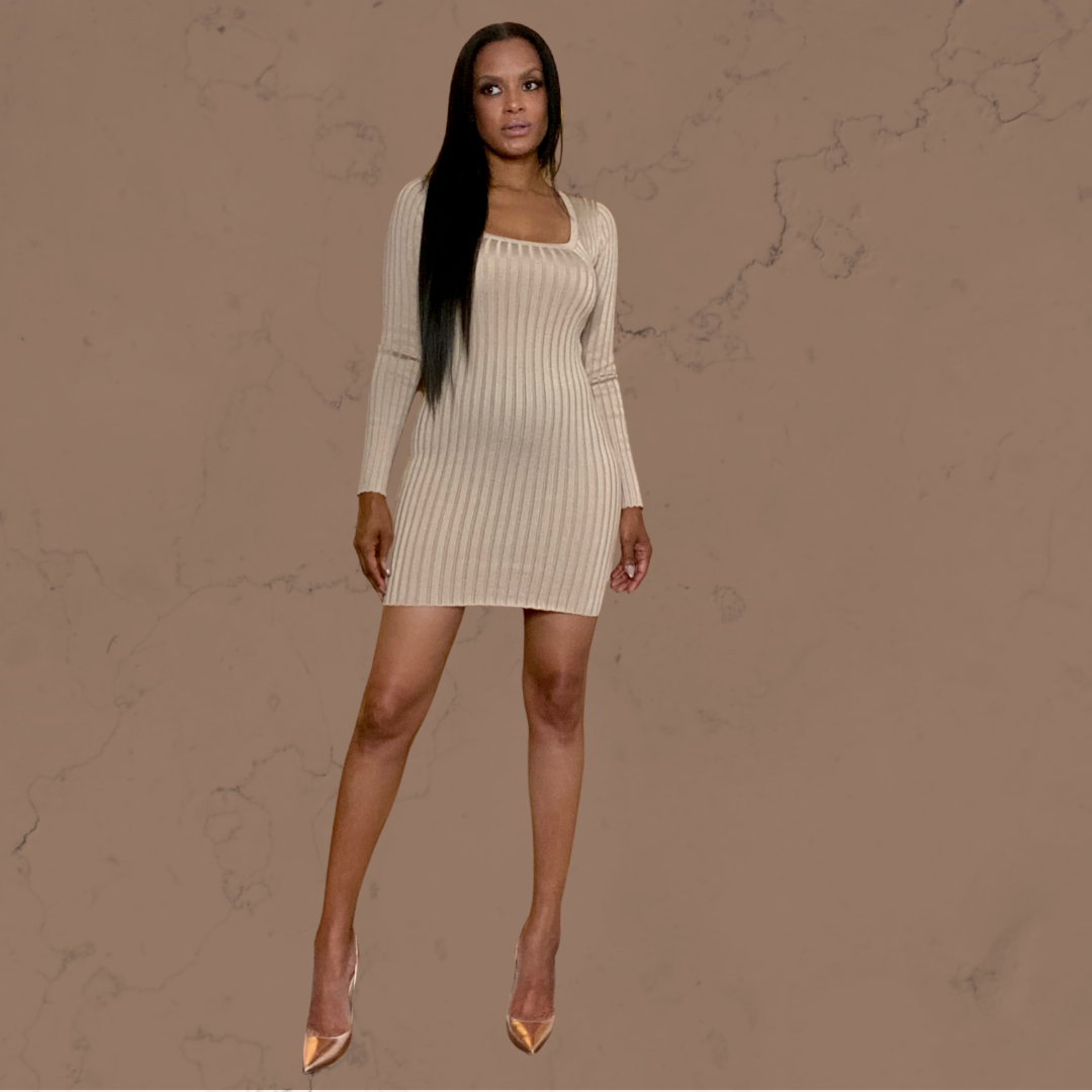 Knit Ribbed Bodycon Mini Knit Ribbed Bodycon Mini